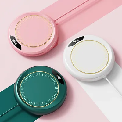 커피 머그잔 따뜻한 3 온도 설정 전기 컵 히터 USB 일정한 컵 따뜻한 차 물 우유 난방 컵 받침 패드 가정용